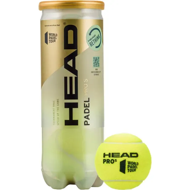 Bola de Padel Head Pro S+ X3