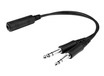 Adaptador de Cabo para Headset U174 para Plug Duplo