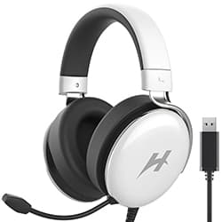 Headset Gamer Haylou HexStorm G1 HDG01 / Com Fio - Branco