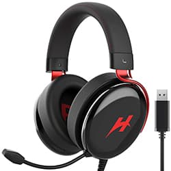 Headset Gamer Haylou HexStorm G1 HDG01 / Com Fio - Preto