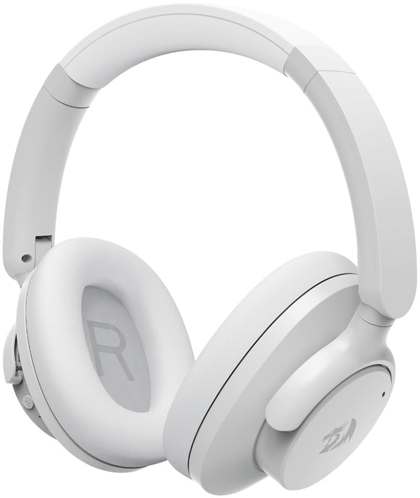 Headset Gamer Redragon H610G Vibecore BT com Cancelamento Ativo de Ruído (Anc) - Branco