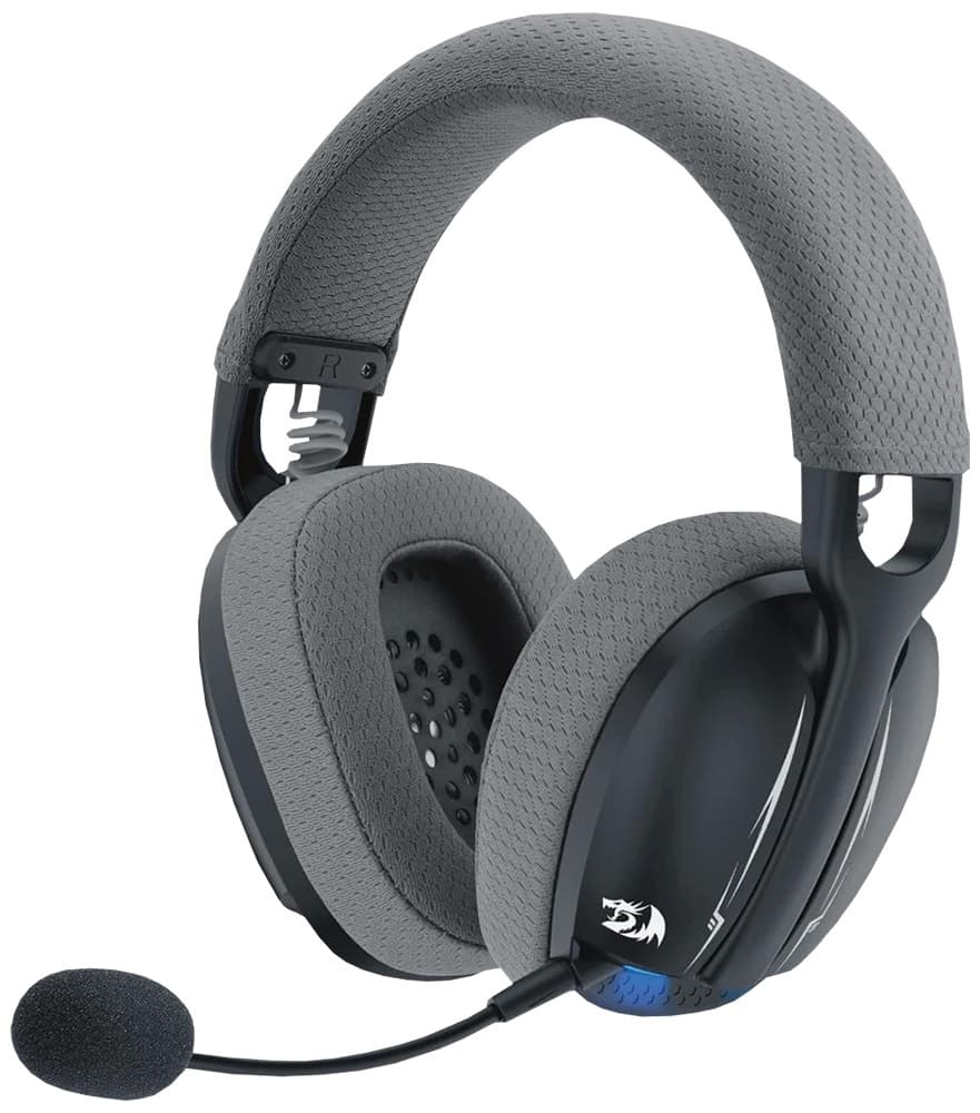 Headset Gamer Redragon H878BG Skuld Pro Black/Gray