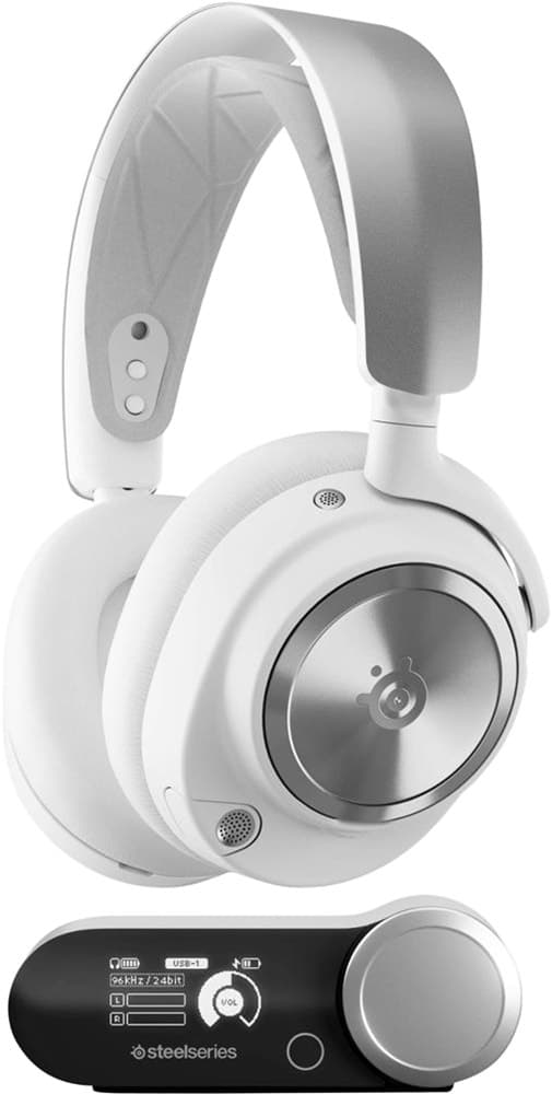 Headset Gamer Steelseries Arctis Nova Pro Wireless Xbox - Branco