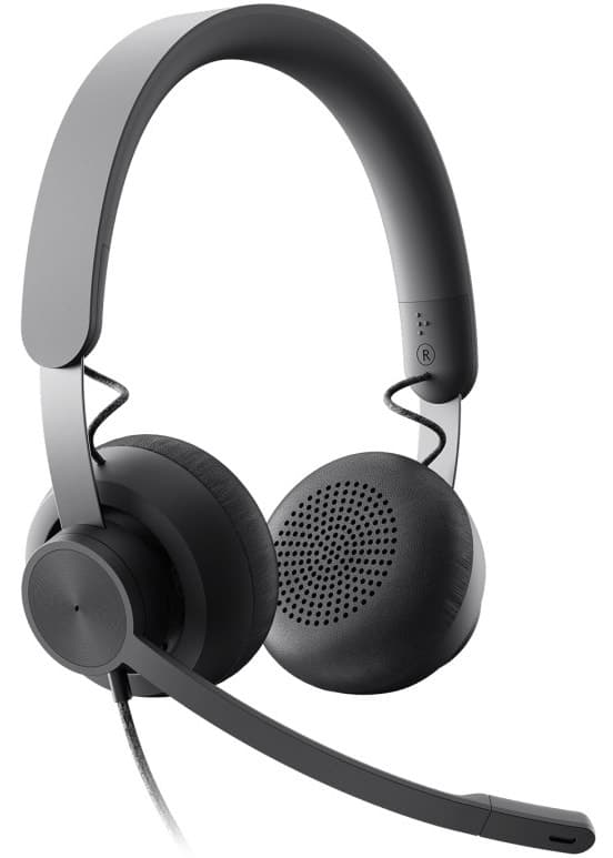 Headset Logitech Zone Wired USB-C/A