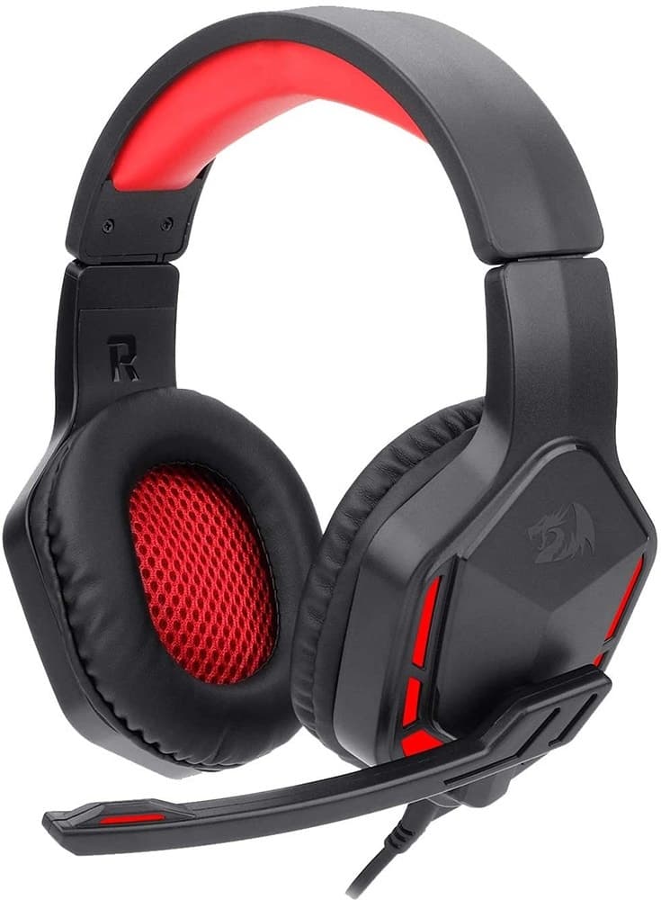 Headset Gamer Redragon Themis 2 H220N Preto/Vermelho