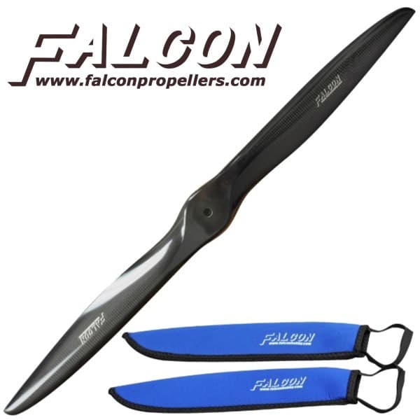 Hélice Falcon 28x9W Fibra de Carbono