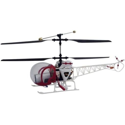 Helicóptero Elétrico Helimax Bell 47 C/ Simulador USB Rtf 72MHz (Outlet) (Sem Bateria)