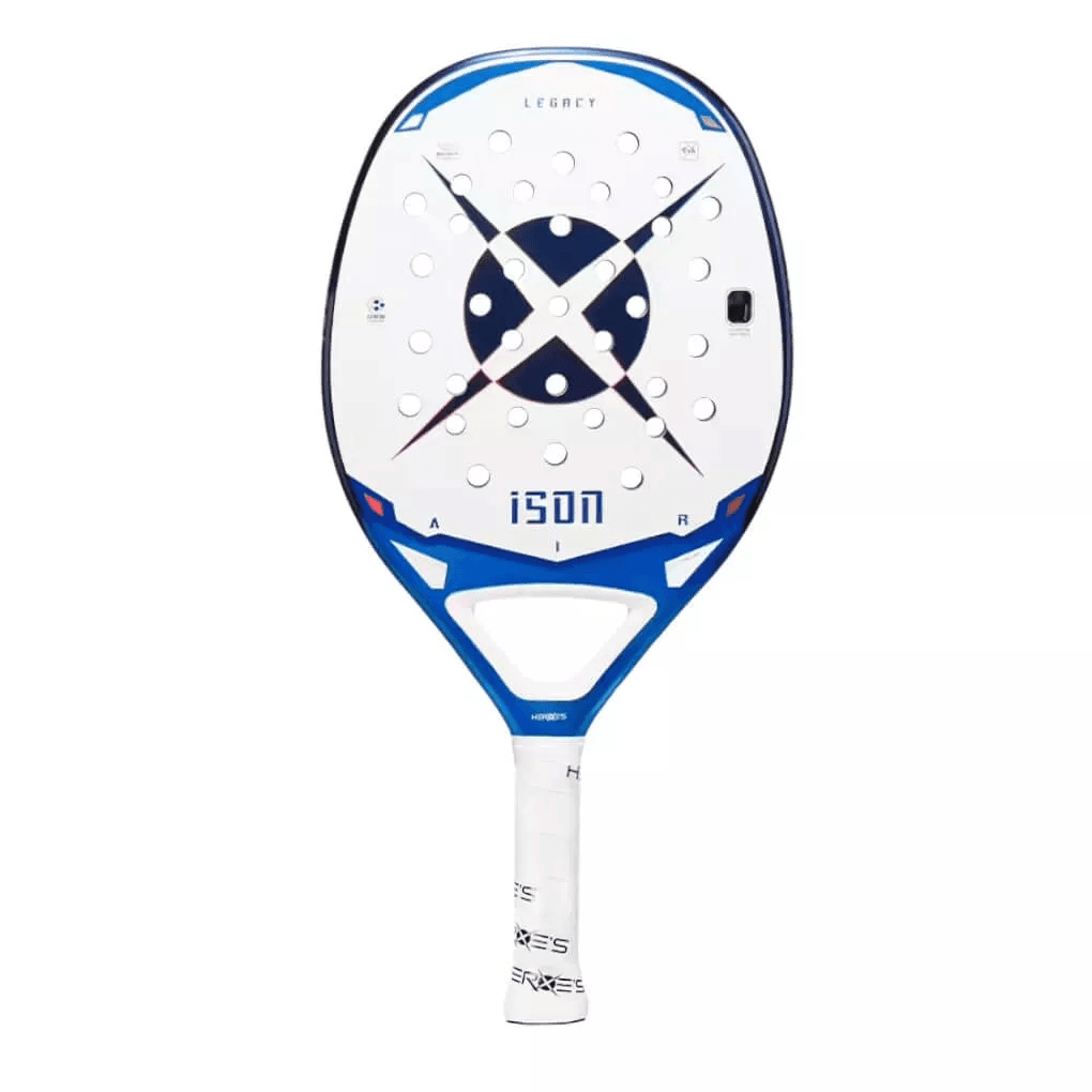 Paleta de Beach Tennis Heroes Ison Azul/Branco