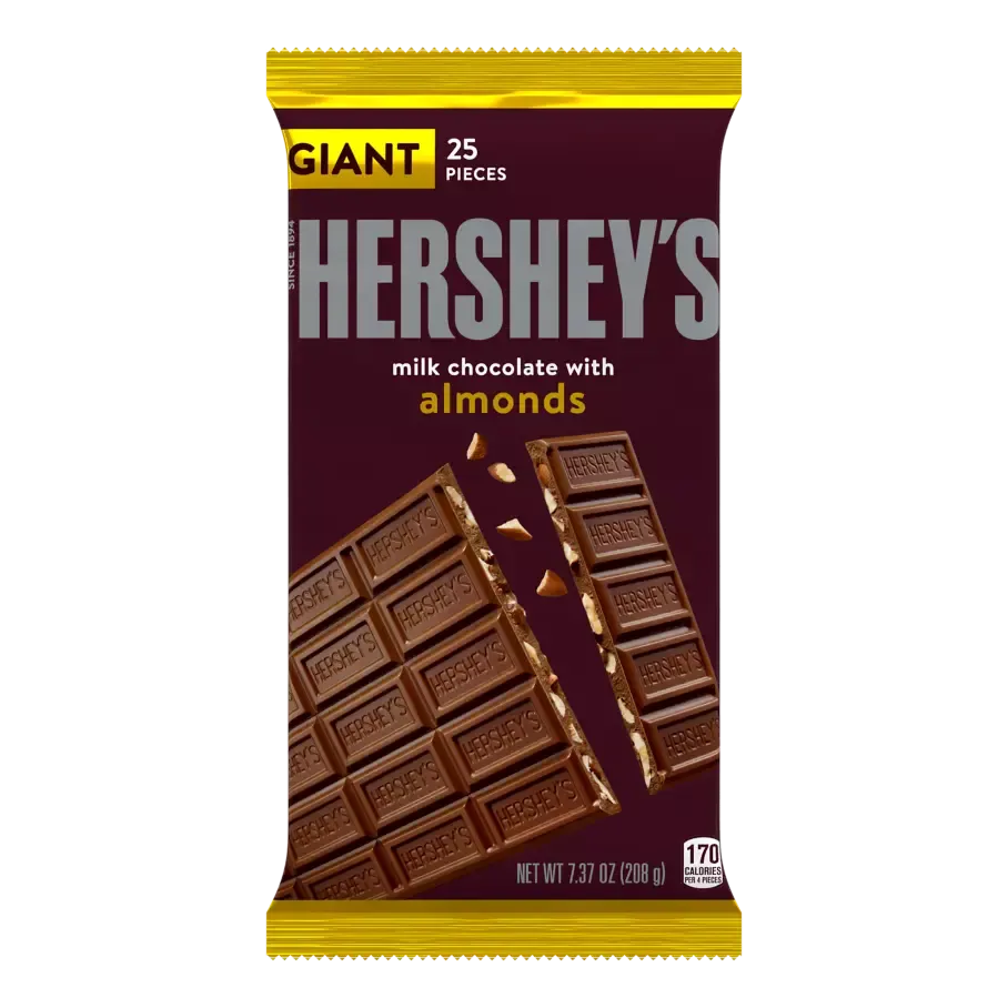 Chocolate Ao Leite Hersheys Milk Giant 214G