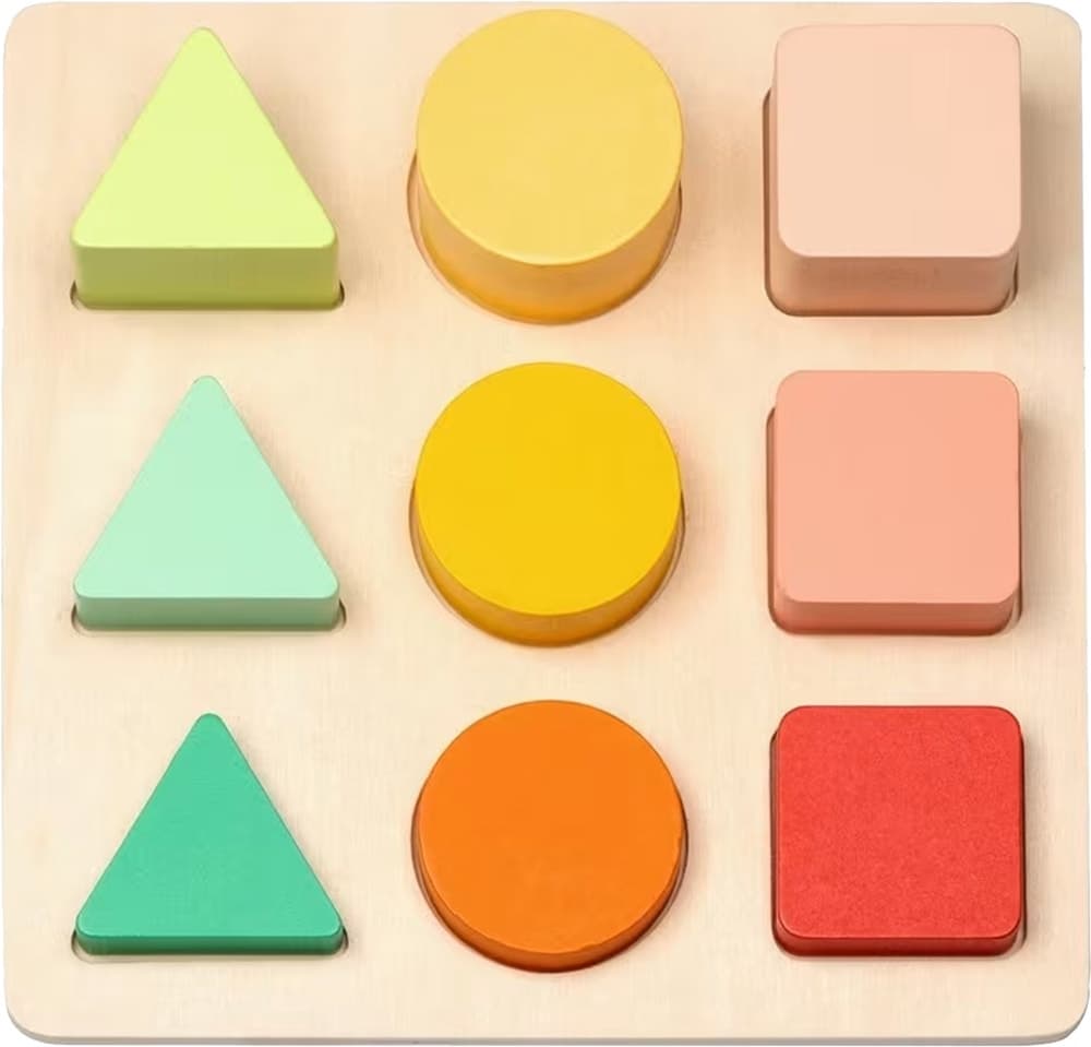 Brinquedo Hi Pando Color And Shape Sorter - Hp007 (10 Peças)