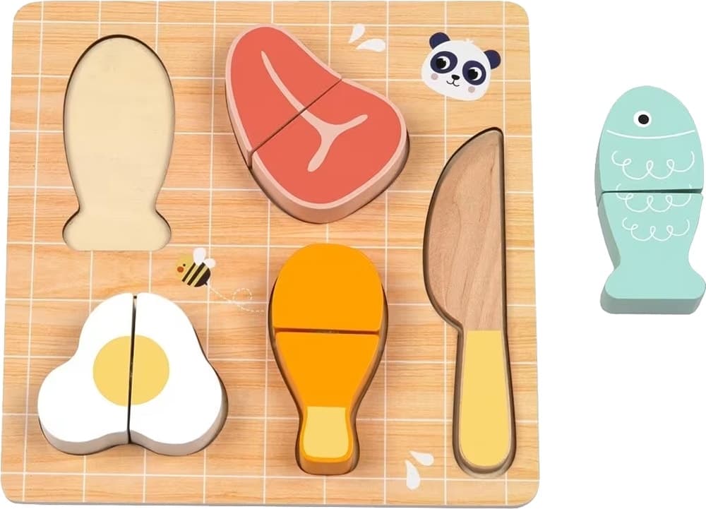 Brinquedo Hi Pando Comida para Cortar - Hp021 (10 Peças)