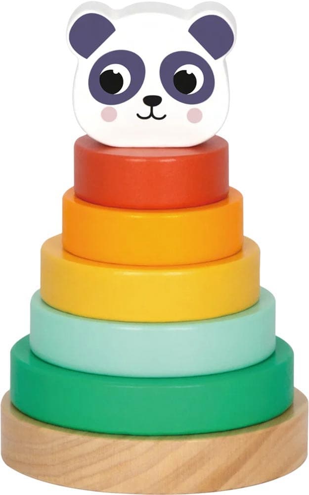 Brinquedo Hi Pando Torre Panda (7 Peças)