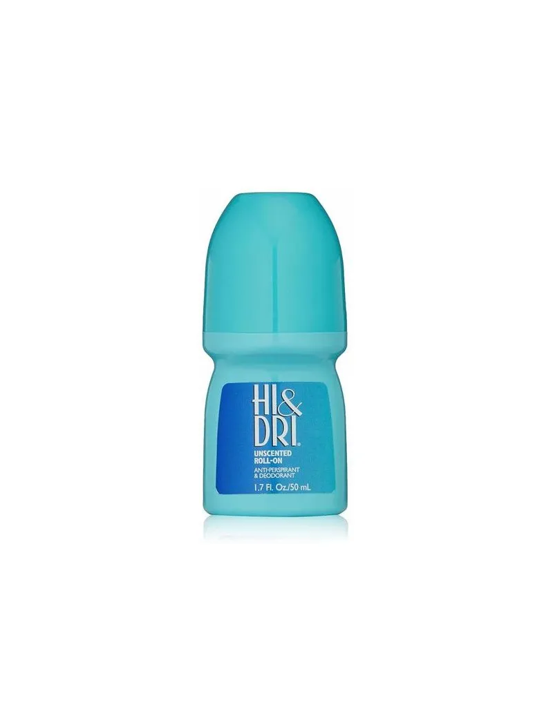Desodorante Hi&dri Unscented Roll-on 50ml