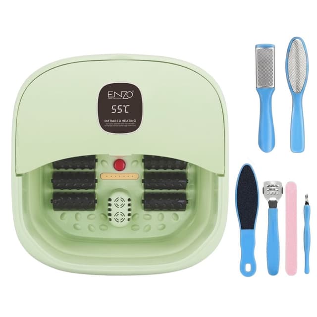 Hidromassageador Elétrico Enzo Foot Spa En-1002 500W 220V - Verde