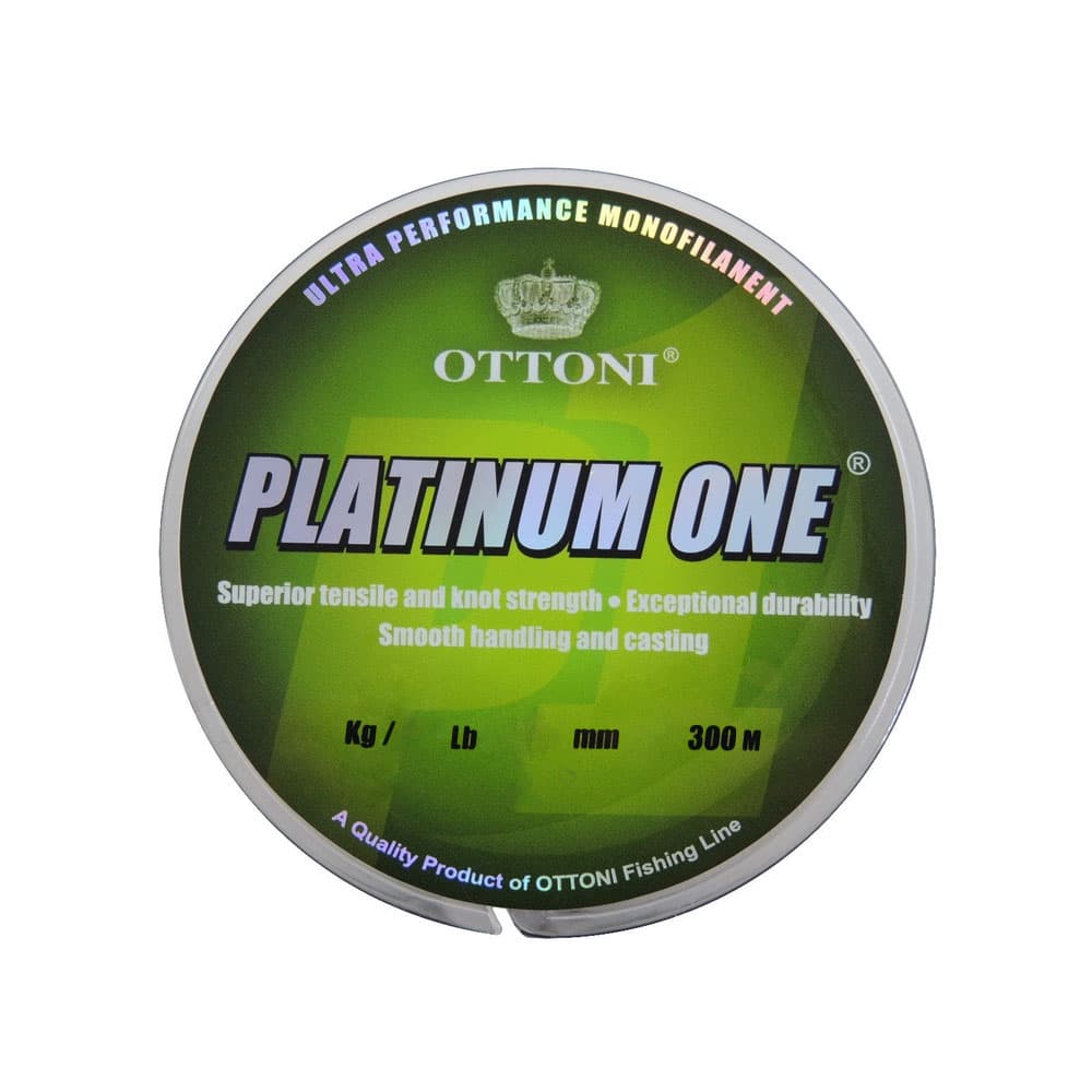 Linha de Pesca Ottoni Platinum One 25.1Kg 0.45Mm 300M