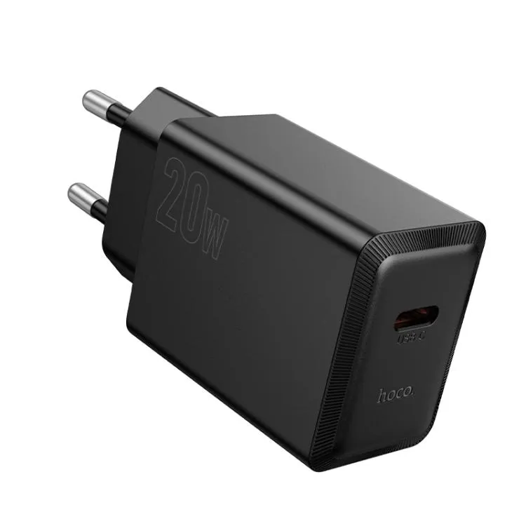 Carregador Hoco N60 20W USB-C Preto