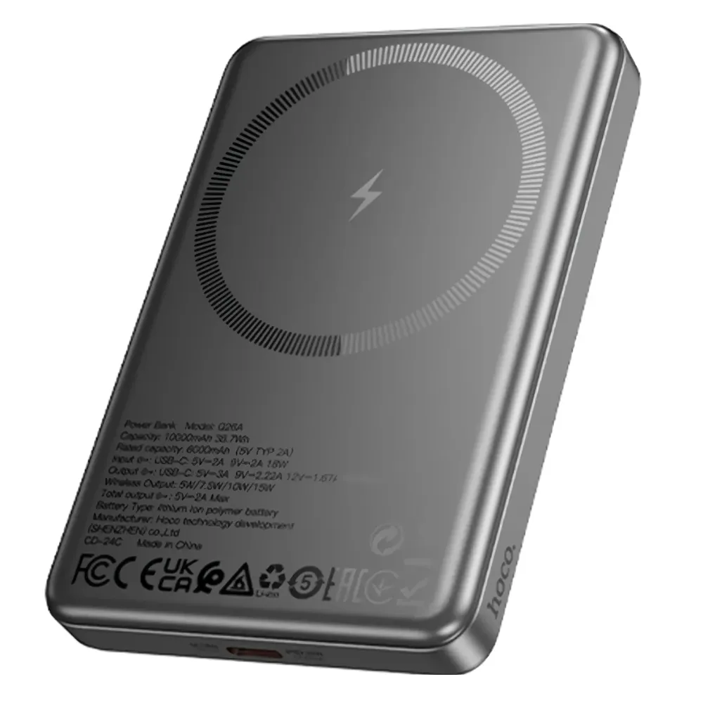 Power Bank Hoco Q26A 20W 10000mAh Gray