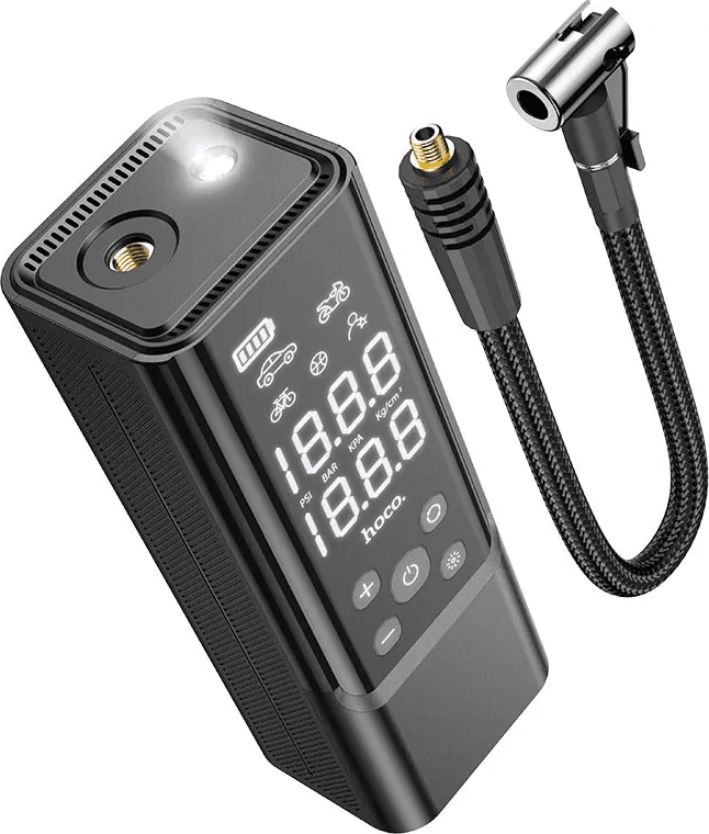 Compressor de Ar Hoco Zp7 para Carro Preto