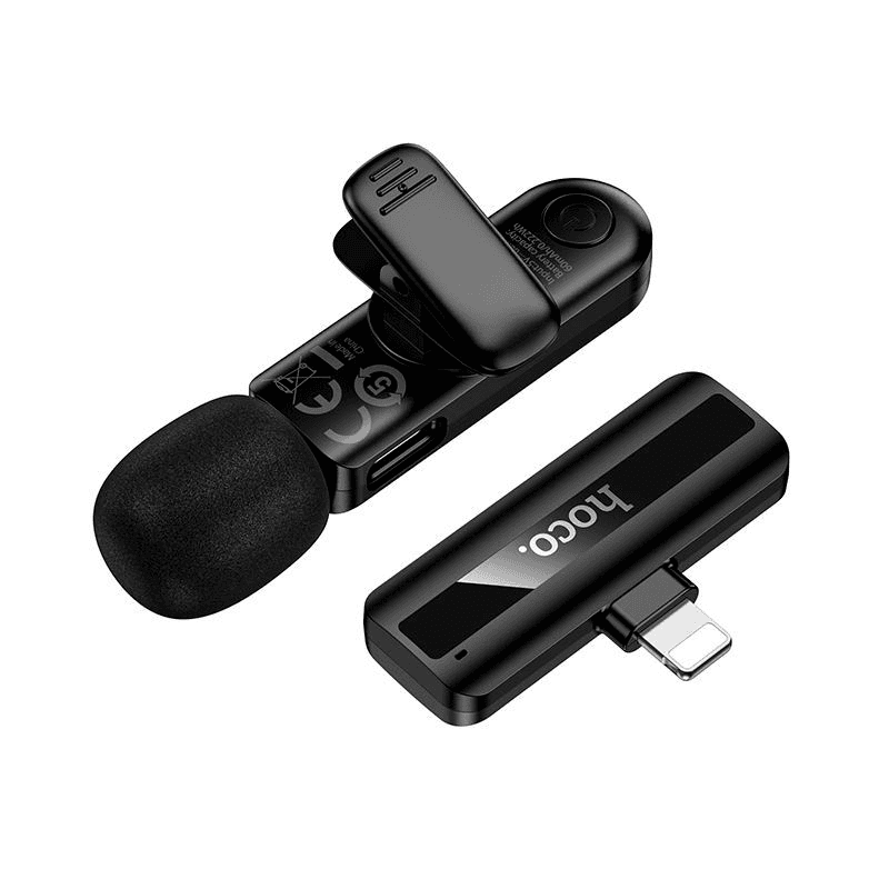 Microfone Sem Fio Hoco L20 Lightning