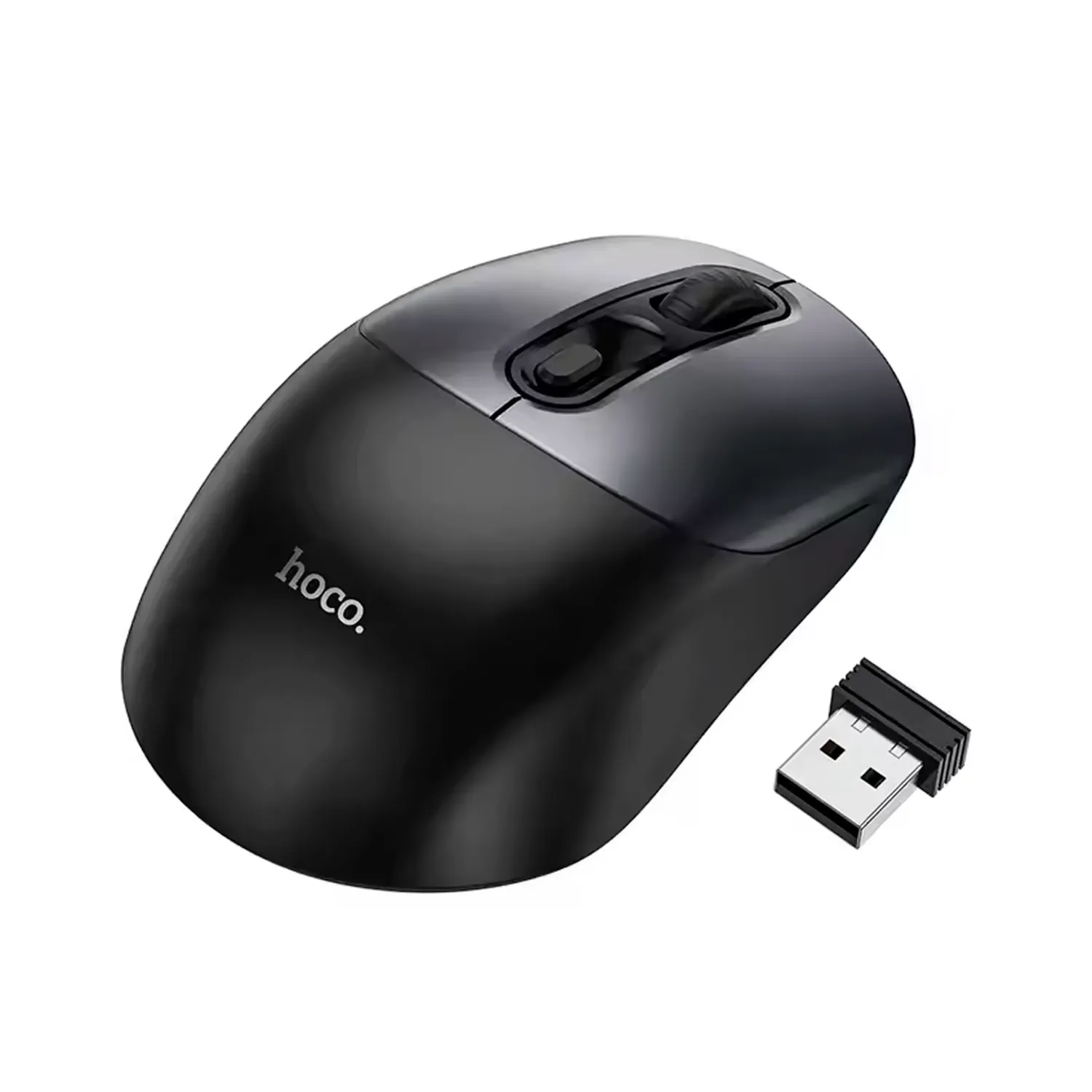 Mouse Sem Fio Hoco Gm28 Preto