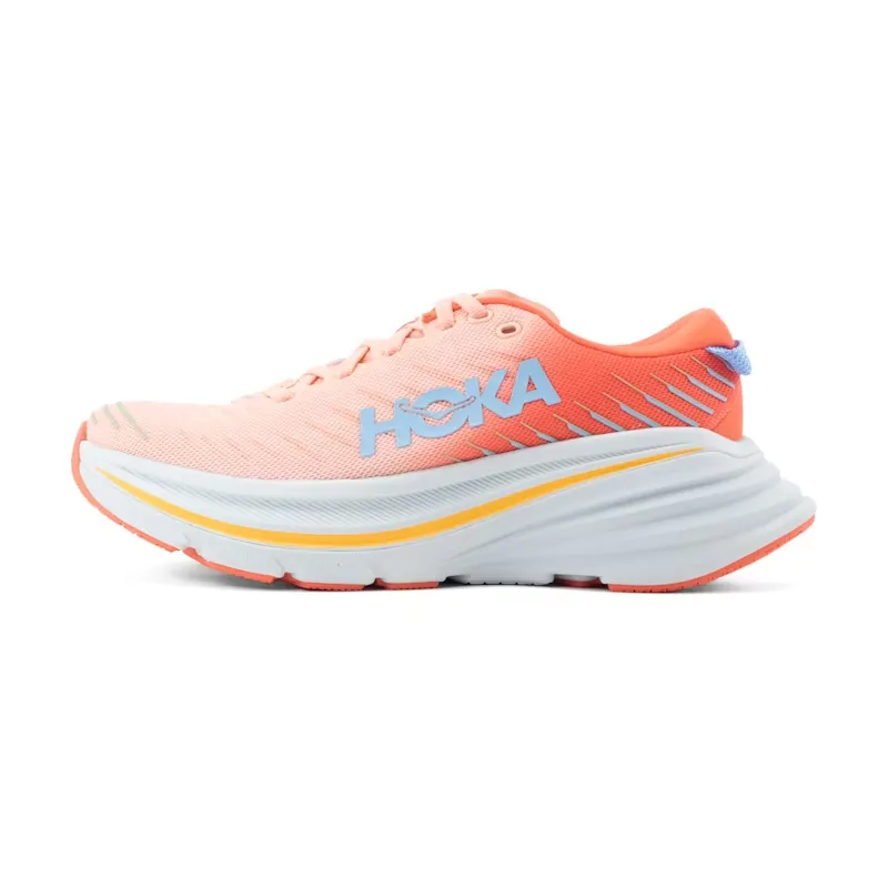 Tênis Hoka Bondi X 1113513-Cppf Camellia Peach Parfait Tamanho 8 Rosa Tam. 8