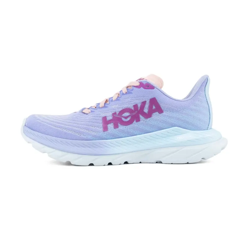 Tênis Hoka Mach 5 1127894-Blssn Baby Summer Song Tamanho 9 Roxo Tam. 9
