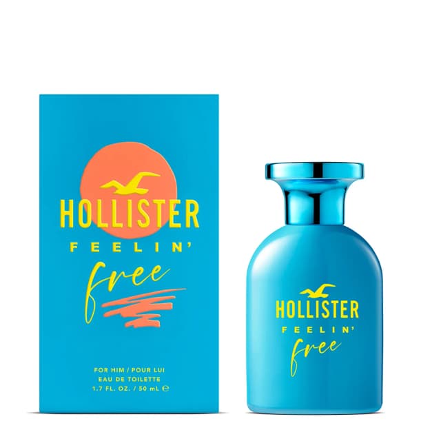Perfume Hollister Feelin' Free For Him Eau De Toilette 50ml
