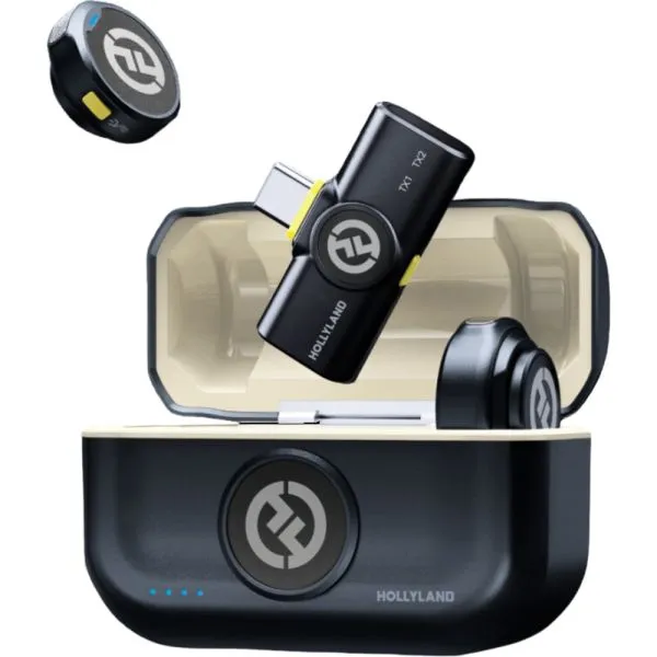 Microfone Hollyland Lark M2 Combo USB-C/Lightning Preto