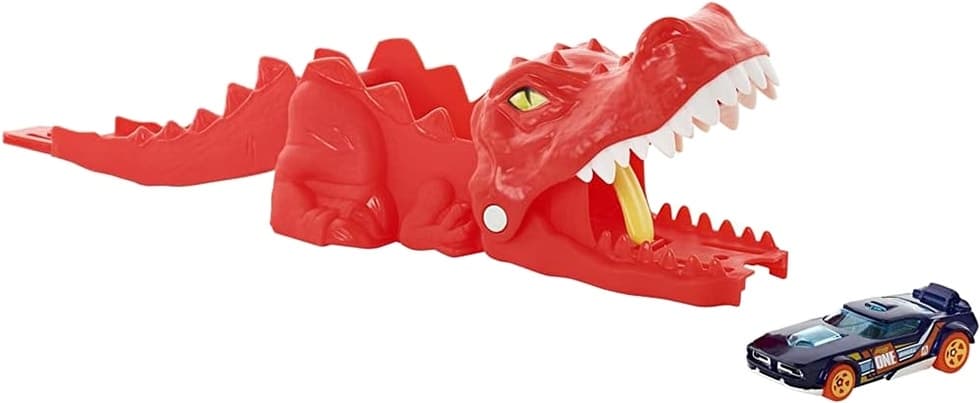 Carrinho Lançador Hot Wheels City Dino Mattel - Gvf42