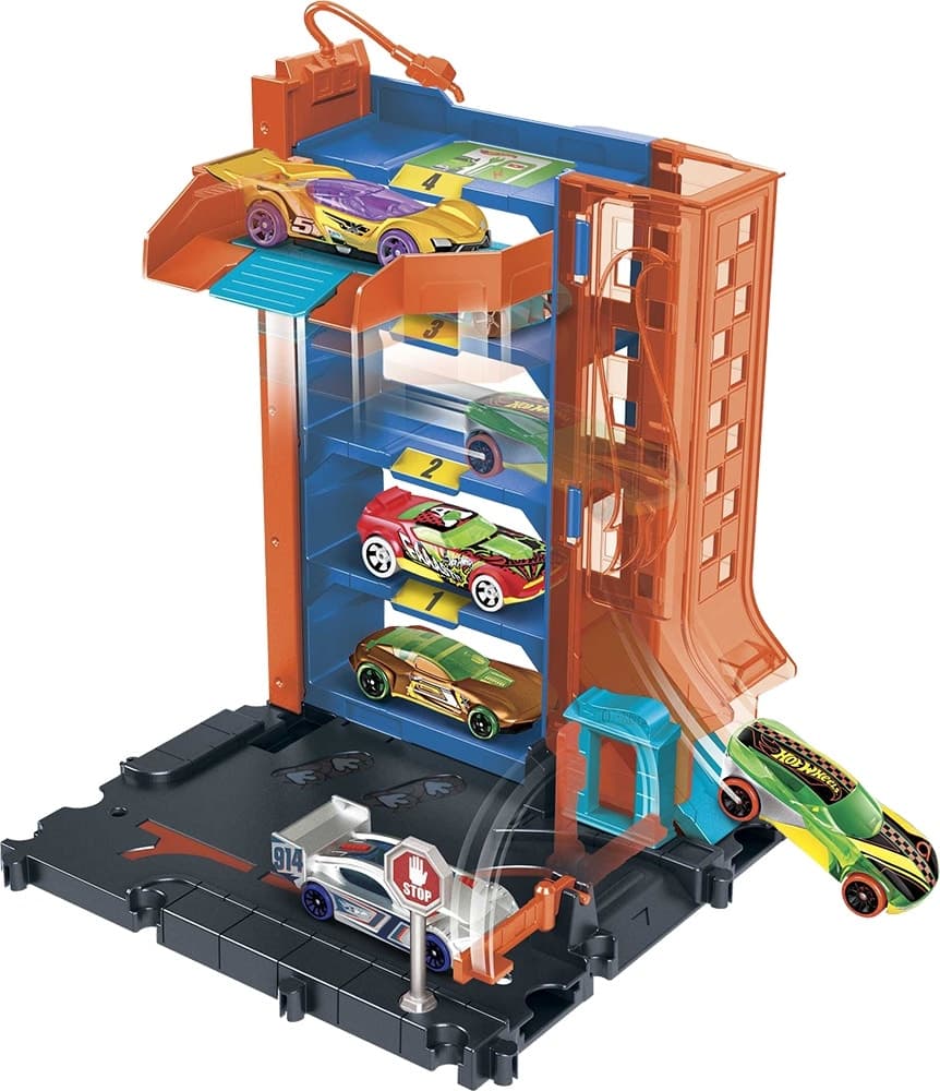 Estacionamento Mattel Hot Wheels City Downtown Car Park
