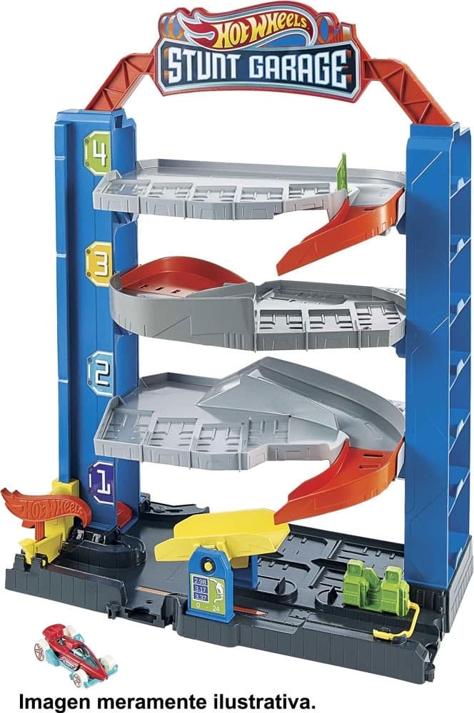 Garagem de Acrobacias Hot Wheels Mattel Gnl70