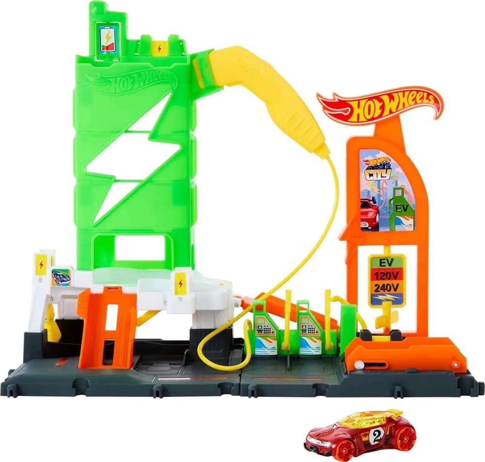 Estação de Recarga Super Hot Wheels City Mattel - Htn79