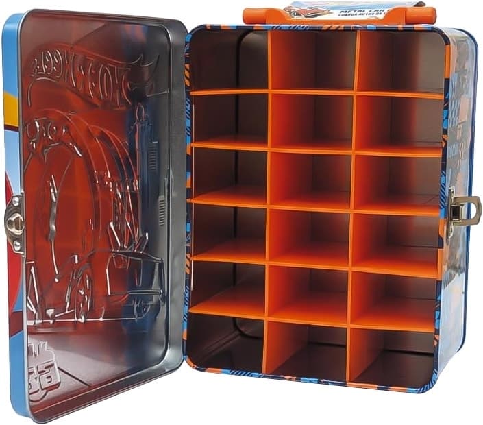 Maleta de Metal para Carrinhos Hot Wheels