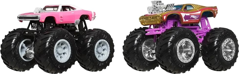 Carrinhos Hot Wheels Monster Trucks Dodge Charger & Rodger Dodger Mattel