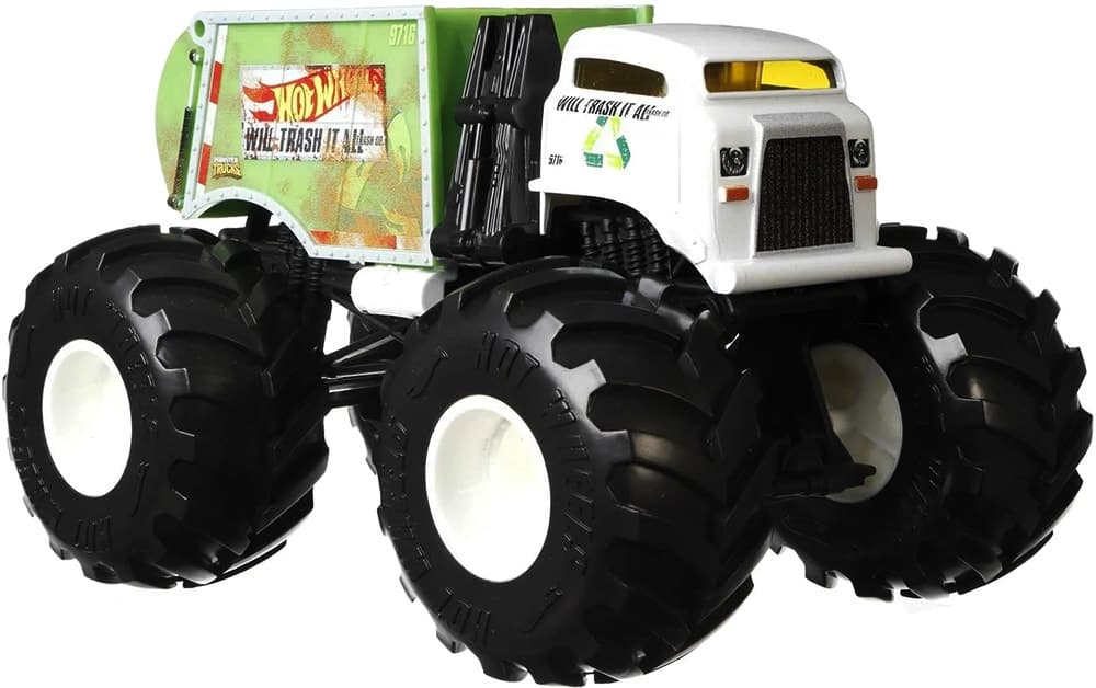 Monster Trucks Hot Wheels Mattel Will Trash It All