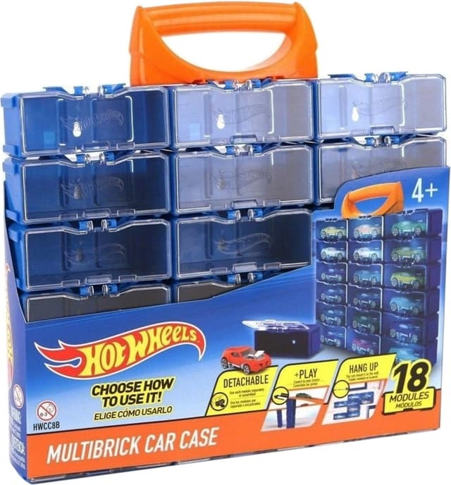 Caixa de Carros Multibrick Hot Wheels Mattel