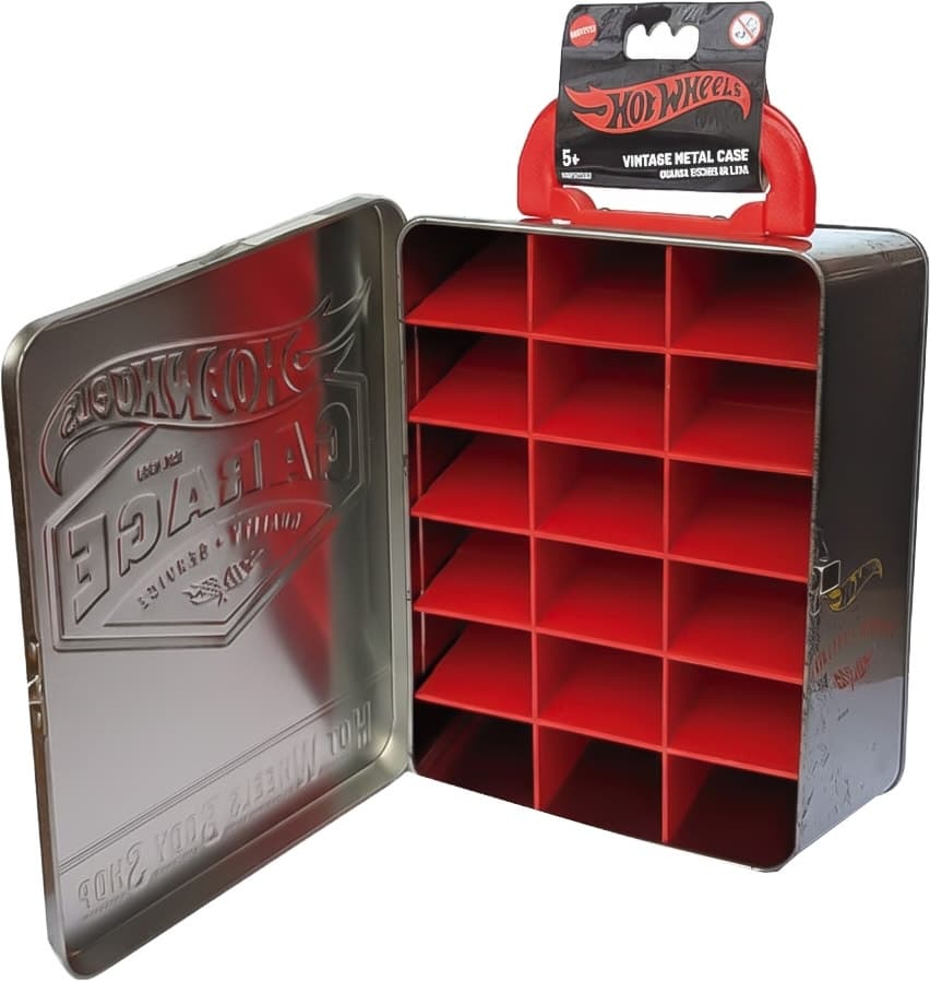 Capa Hot Wheels Vintage Metal Case HWCC22S
