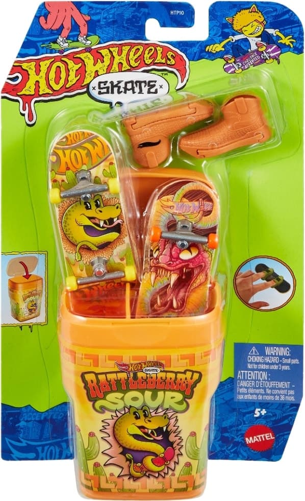 Carrinho HotWheels Skate RattleBerry Sour Mattel
