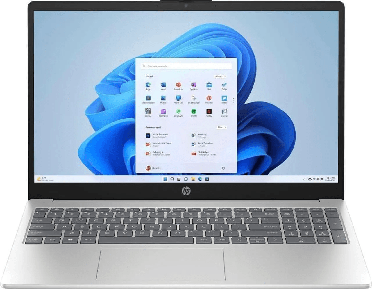 Notebook Hp 15-FD2050WM Core Ultra 5-225U 8/512GB 15.6" W11 Touch Silver