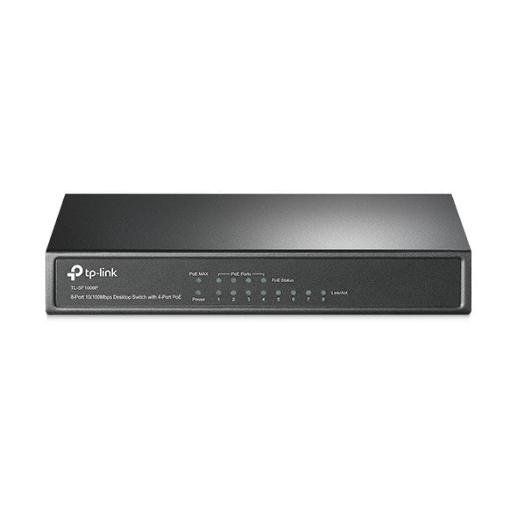 Switch 8 Portas Tp-Link Tl-SG1008P Com Poe