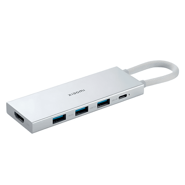 Hub Adaptador Multiporta Xiaomi 5 Em 1 XMDS05YM USB-C Branco