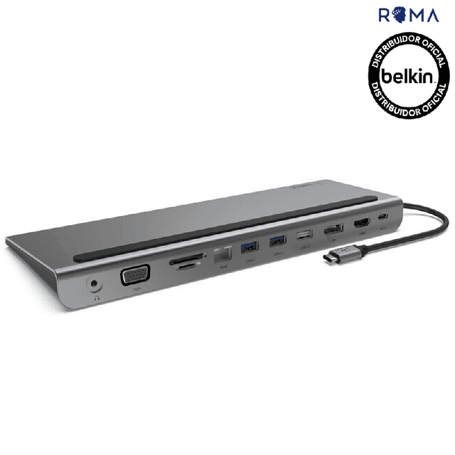 Hub Multiportas USB-C 11 Em 1 Belkin INC004BTSGY