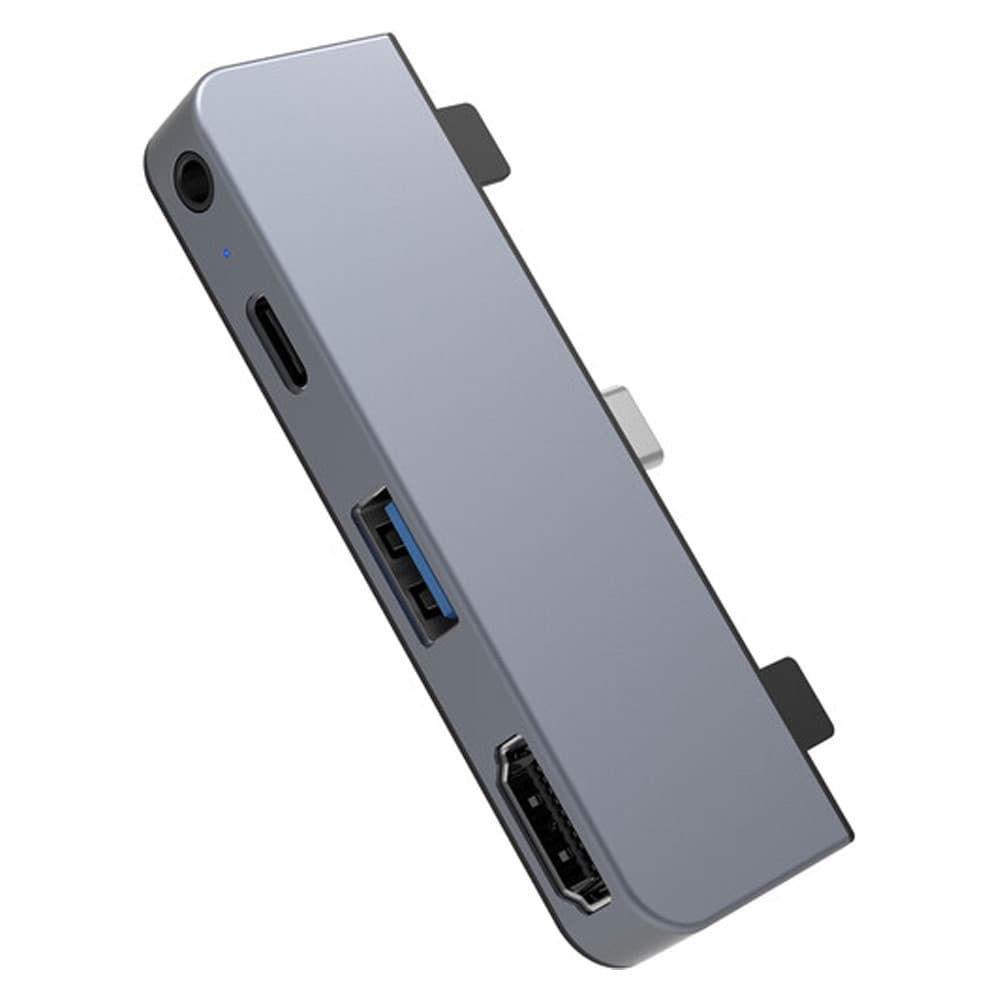Hub USB-C 4 Em 1 Hyper Hyperdrive para iPad Pro Cinza Espacial – HD319E-Gray