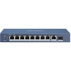 Hub Switch Hikvision DS-3E0510HP-E 8 Portas / Poe - 10/100/1000Mbps