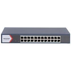 Hub Switch Hikvision DS-3E1524-EI 24 Portas - 10/100/1000Mbps