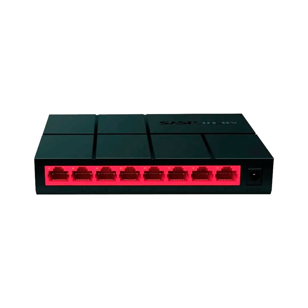 Switch Mercusys MS108G 8 Portas Preto