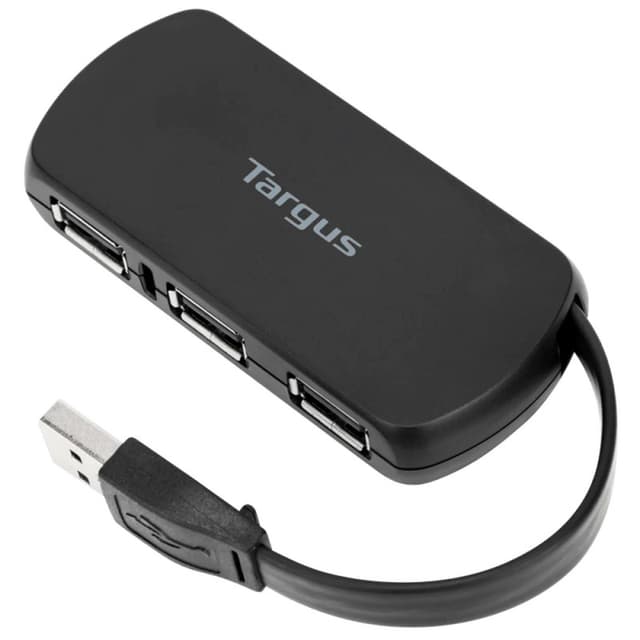 Hub Targus ACH114US 4 Portas USB 2.0 - Preto