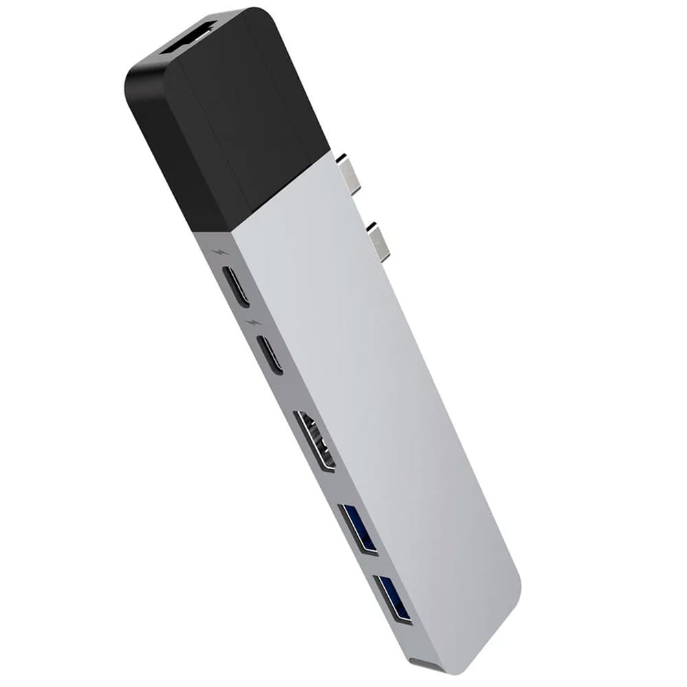 Hub USB-C Targus HyperDrive Net 6-Em-2 Prata