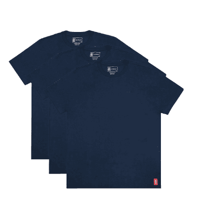 Camisetas Hydrant Th00009 Pack 3 Azul M