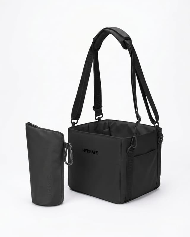 Kit Bolsa Mate Square Go 10+MP Preto